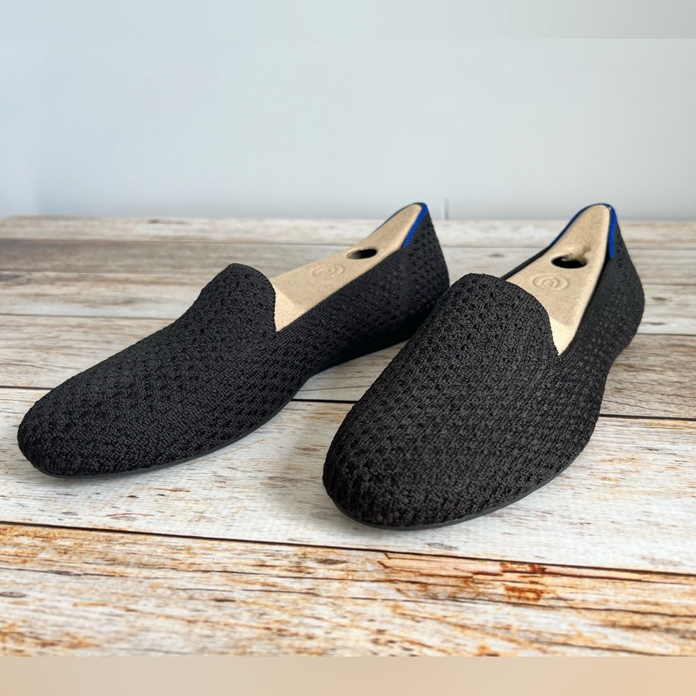 Rothy’s Black Honeycomb Loafer, Size 8.5